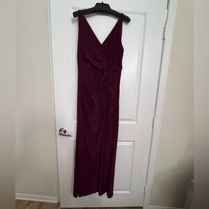 Chic Plum Maxi Dress